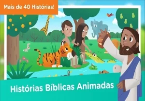 Interface do App da Bíblia para Crianças