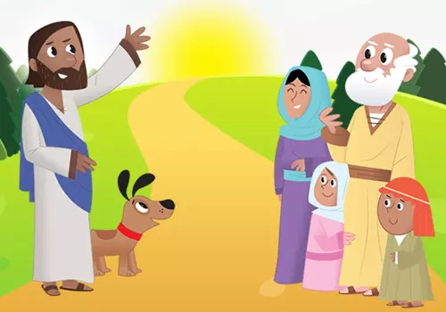 Interface do App da Bíblia para Crianças