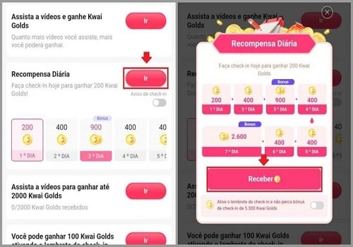 dinheiro no Kwai