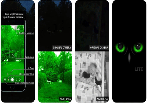 apps de visão noturna