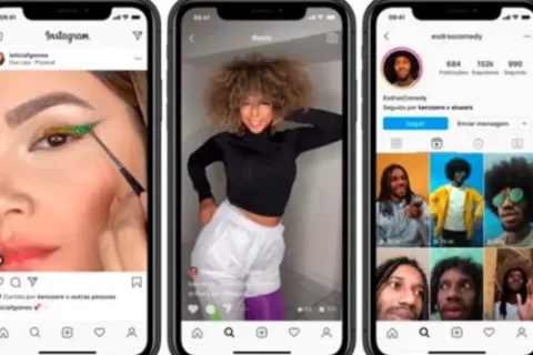 Como fazer Reels com imagens no celular ( Imagem: Divulgação)