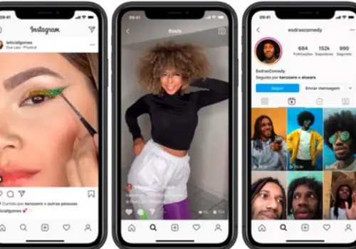 Como fazer Reels com imagens no celular ( Imagem: Divulgação)