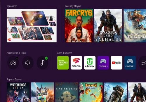 Samsung Game Streaming