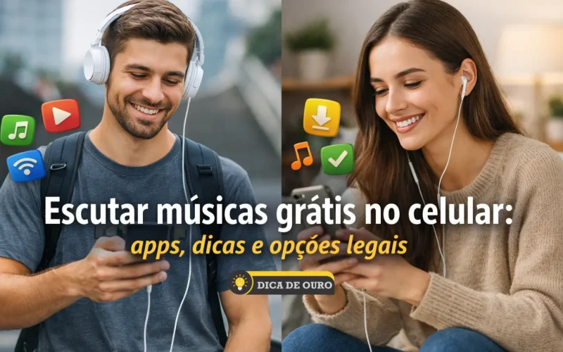 Escutar músicas grátis no celular: apps, dicas e opções legais - Dica de Ouro